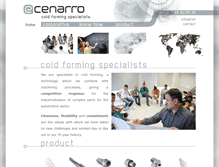 Tablet Screenshot of ecenarro.com